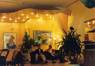 Im Foyer des Institutes f&uuml;r Medizinische Psychologie im Zentrum f&uuml;r Psychosoziale Medizin der Heidelberger Universit&auml;tsklinik